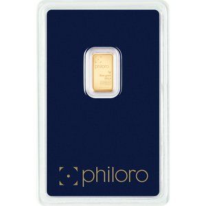 Zlatý slitek Philoro 1 g