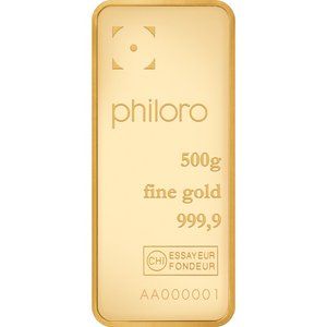 Zlatý slitek Philoro 500 g