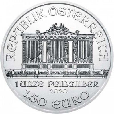 Stříbrná mince Vídeňští filharmonici - 1 Oz 