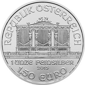 Stříbrná mince Vídeňští filharmonici 2023, 1 oz 