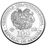 Stříbrná mince Noemova archa 2016, 1/4 oz