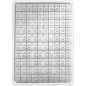 Stříbrný tabulkový slitek 100 x1 g CombiBar Ag 999,0 