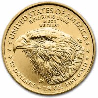 Zlatá mince  American Eagle 1/4 Oz - 2022