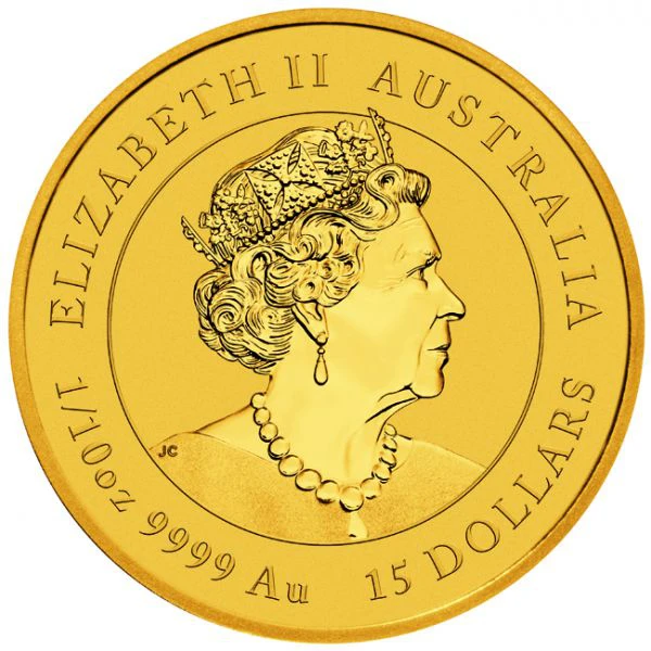 Zlatá mince Lunární serie - Rok Králíka 1/10 Oz 2023