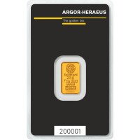 Zlatý slitek Argor Heraeus 2,5 g