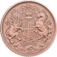 Pamětní zlatá mince panovníka Charles III.  2022 - 7,32 g