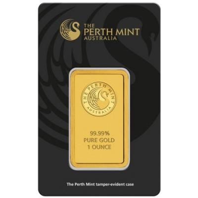 Gold bar Perth Mint 1 Oz