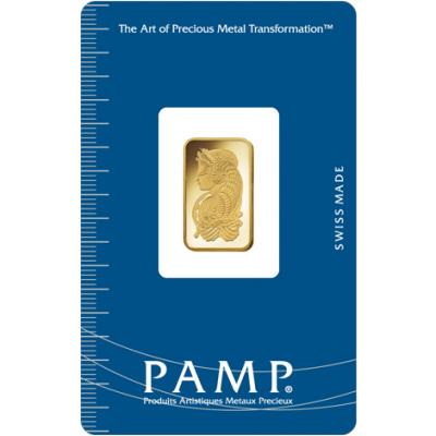 Zlatý slitek PAMP Fortuna 2,5 g