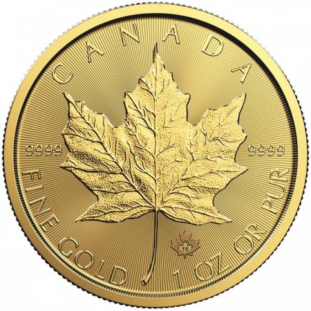 Zlatá mince Maple Leaf 1 Oz - různé roky
