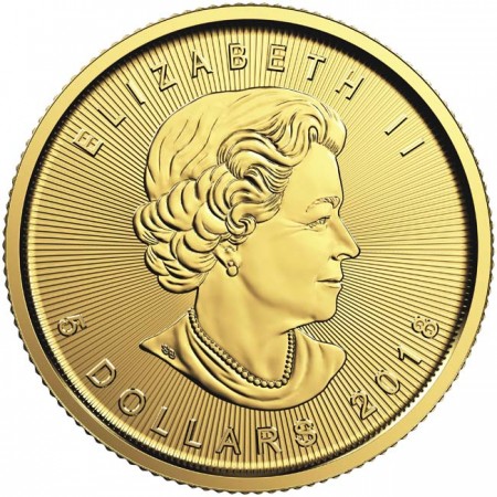 Zlatá mince Maple Leaf 1/10 Oz 2023