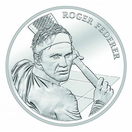 20 frank Stříbrná mince Roger Federer