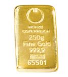 Zlatý slitek Münze Österreich 250 g