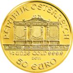 Zlatá mince Vídeňští filharmonici 1/2 Oz - 2023
