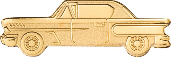 1 dolar Malá zlatá mince Klasický vůz