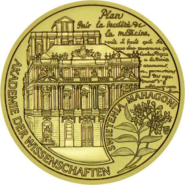50 Euro Zlatá mince Gerard van Swieten