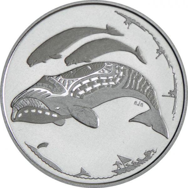 3 dolar Stříbrná mince Život na severu PP