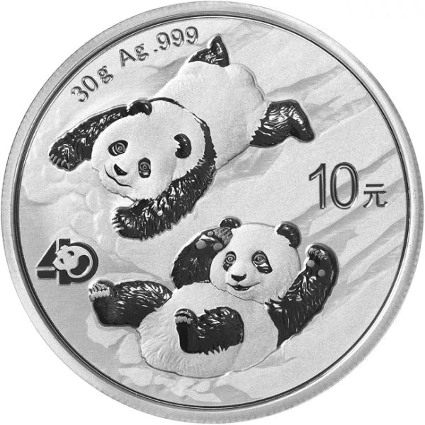 Stříbrná mince Panda  30g 2022