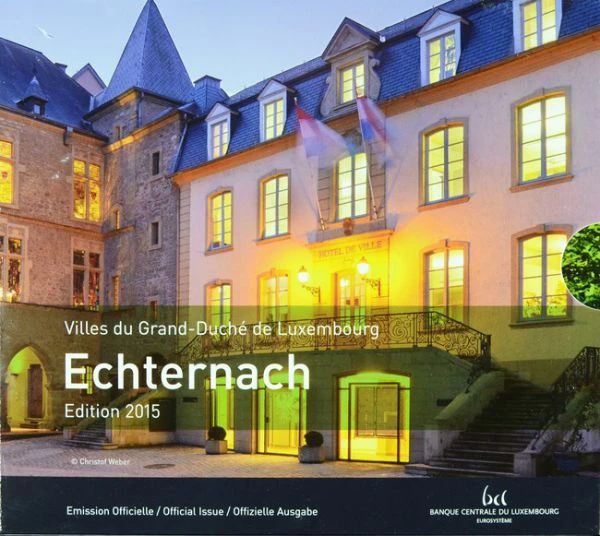 Sada mincí Lucembursko 2015 - Echternach, CuNi