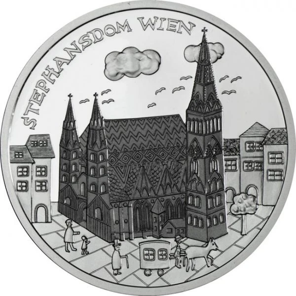 Vídeň 2015, stříbrná mince