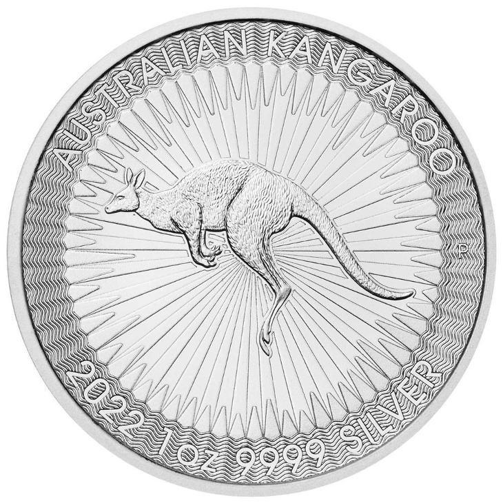 Stříbrná mince Klokan 1 Oz, různé roky