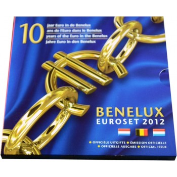 Sada mincí Benelux 2012 - 10 roků Eura, CuNi