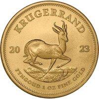 Gold coin Krugerrand 1 Ounce
