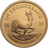 Zlatá mince Krugerrand 1/4 Oz 2023