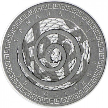 10 dolar Stříbrná mince Rok hada