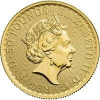 Zlatá mince Británie Elizabeth II 2023 - 1/2 Oz