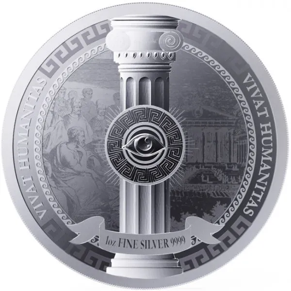 Stříbrná mince Vivat Humanitas 2023, 1 oz 