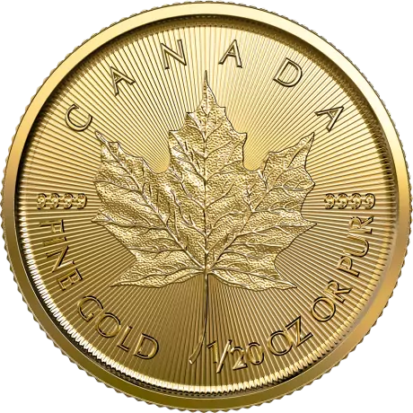 Zlatá mince Maple Leaf 1/20 Oz 2023