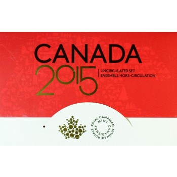 Sada neoběžných mincí Kanada 2015, CuNi