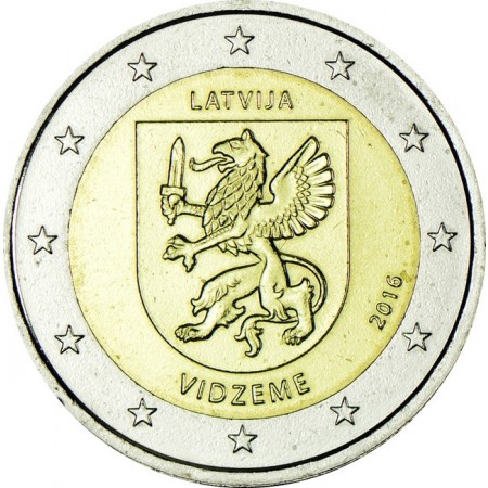 2 Euro CuNi Livonsko UN
