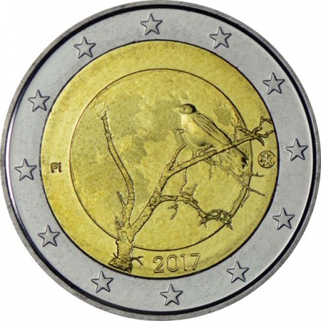 2 Euro CuNi Finská příroda