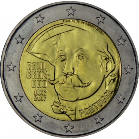 2 Euro CuNi Raul Brandao