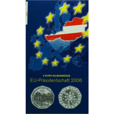 EU - Předsednictví 2006, stříbrná mince 