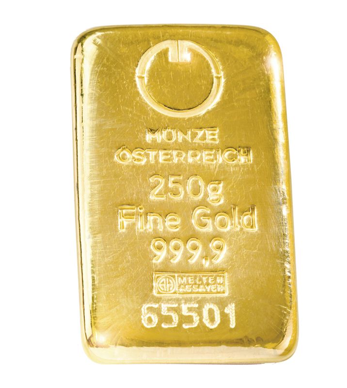 Austrian Mint Gold Bar 250 g