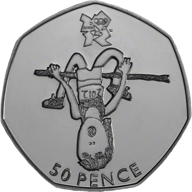 Londýn 2012 - Atletika, stříbrná mince
