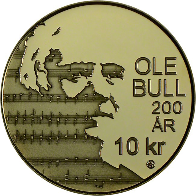 Norský houslista Ole Bull, CuNi